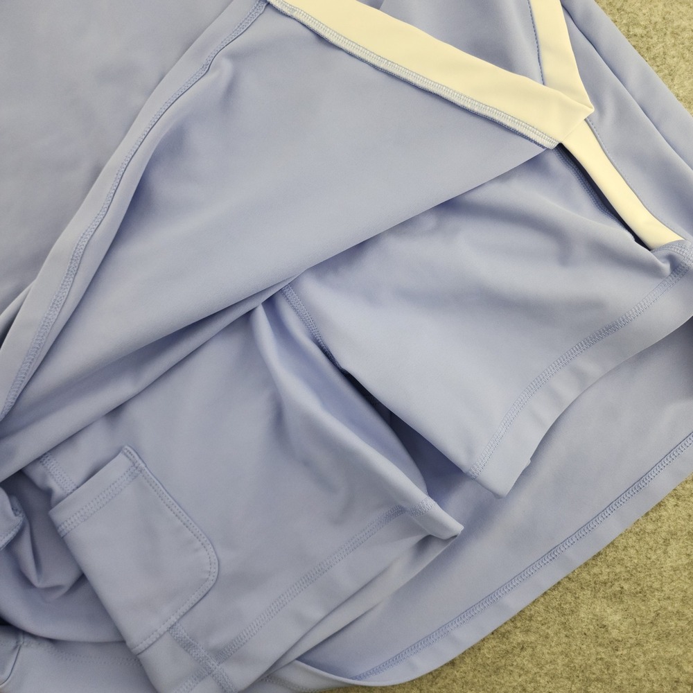 Sage Collective Periwinkle Purple Quarter Zip Active Tennis Dress Skort Womens M - Picture 4 of 8